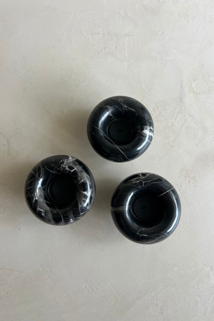 Halo Marble Candle Holder