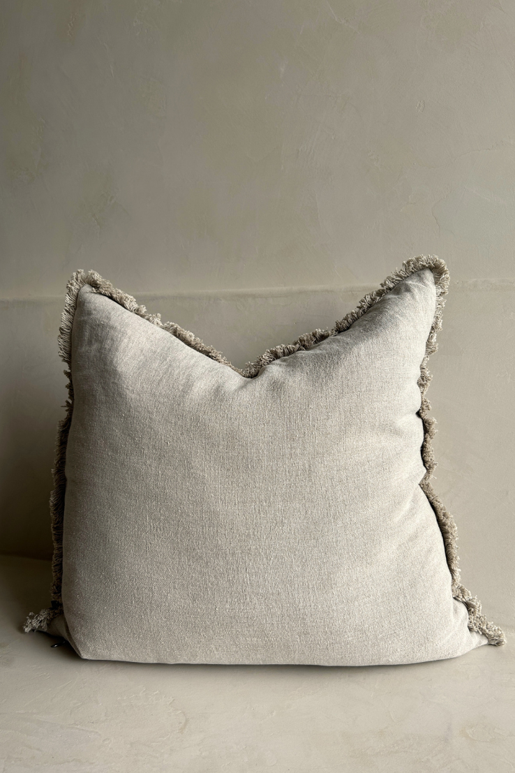Boho Linen Cushion Cover