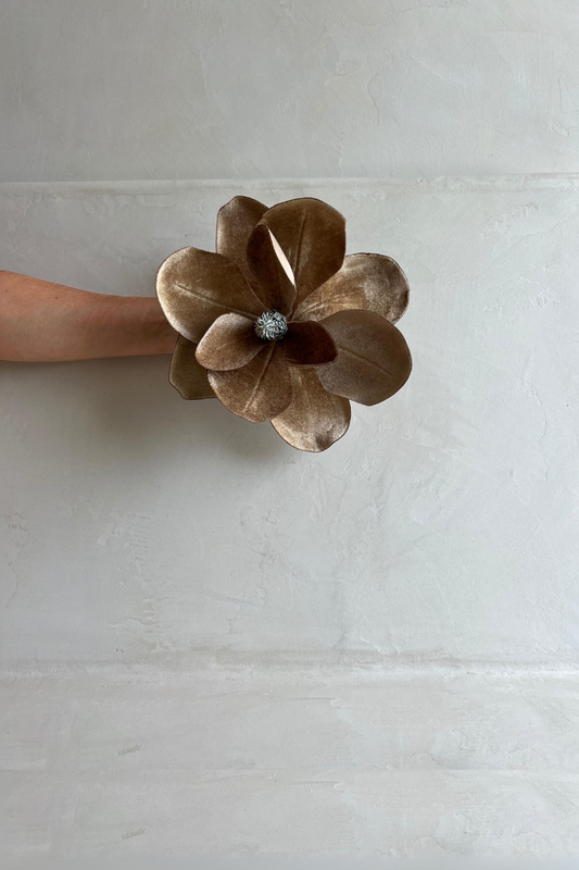 Velvet Magnolia Flower