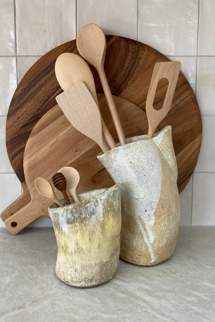Lulu Recycled Timber Honey Dipper