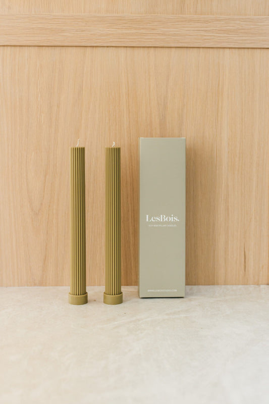 Pixi Candle Set, Olive