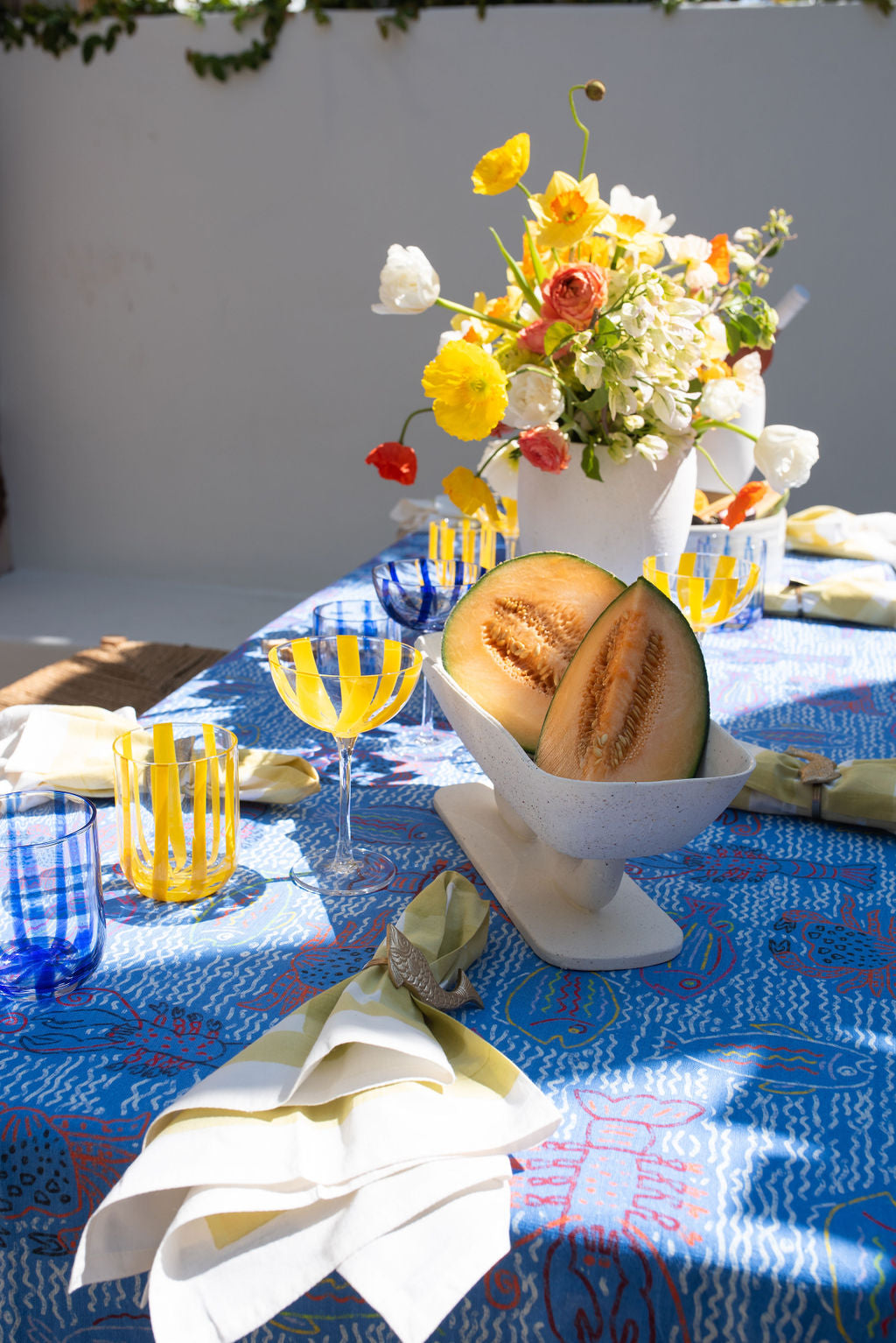 Golden Stripe Stripe Tumbler Glass, 2P