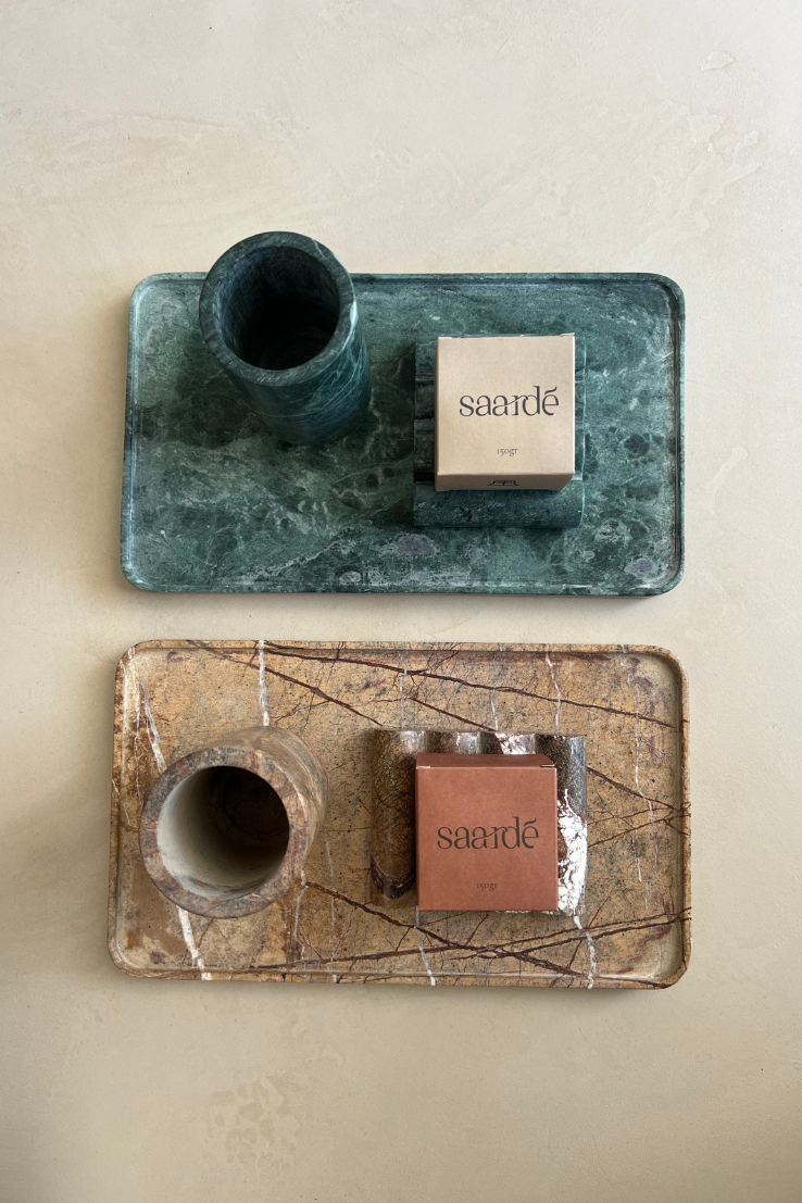 Fluted Marble, Fossil Stone