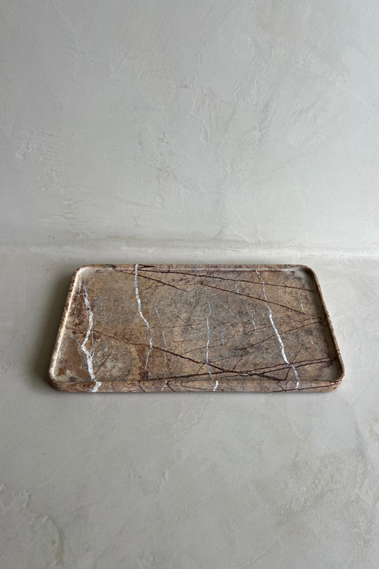 Marble Tray, Fossil Stone