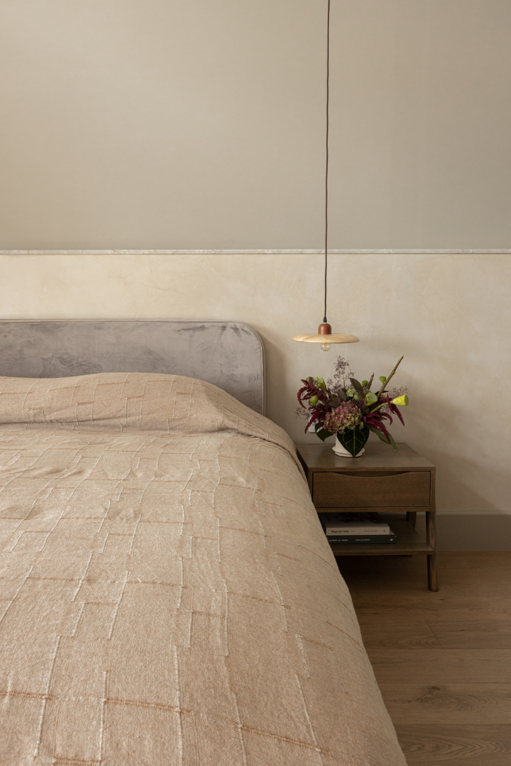Palmero Caramel French Linen Bedcover