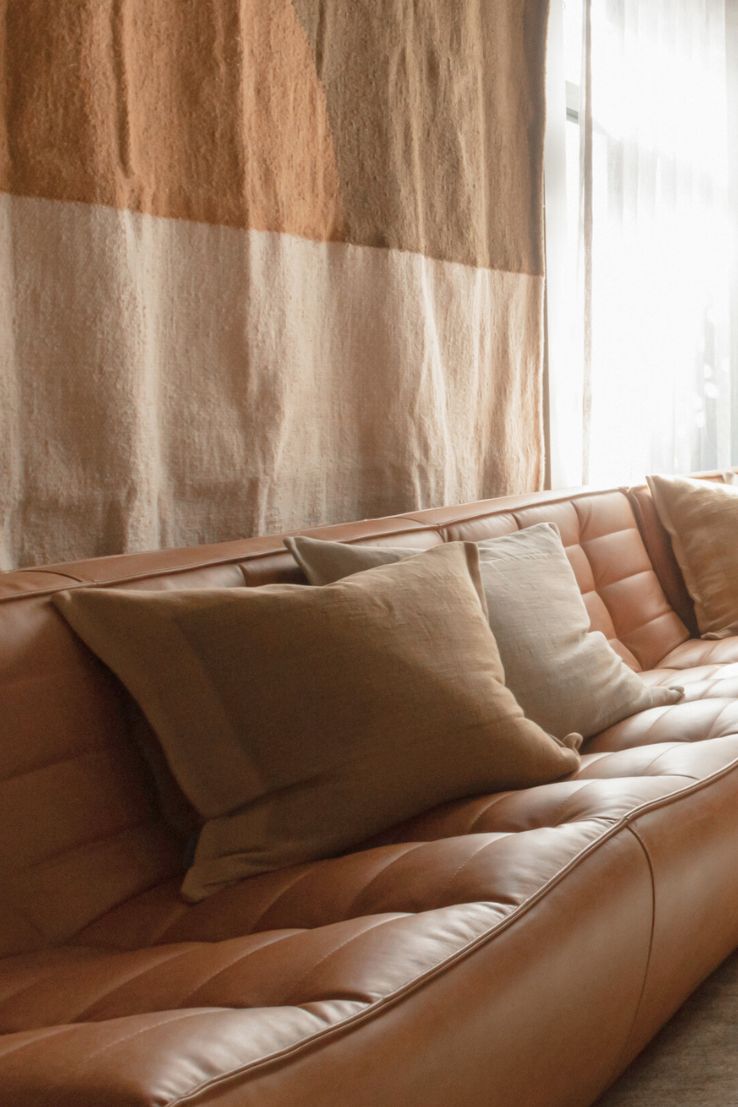 Bare Bones Linen Cushion Cover
