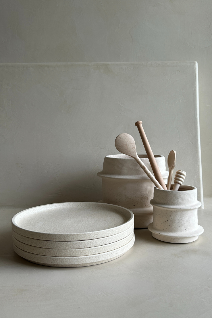 Platform Dinner Plates, set of 4