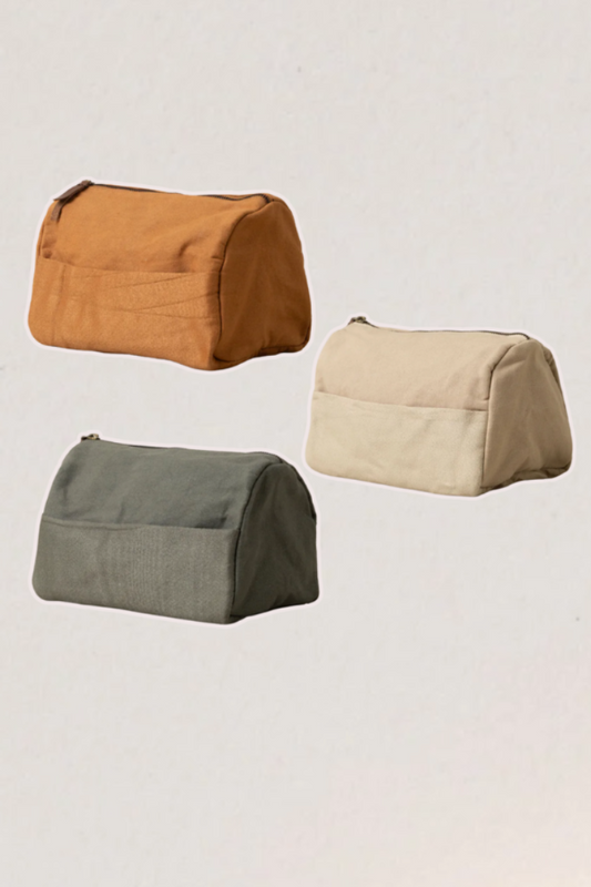 Canvas Toiletry Bag