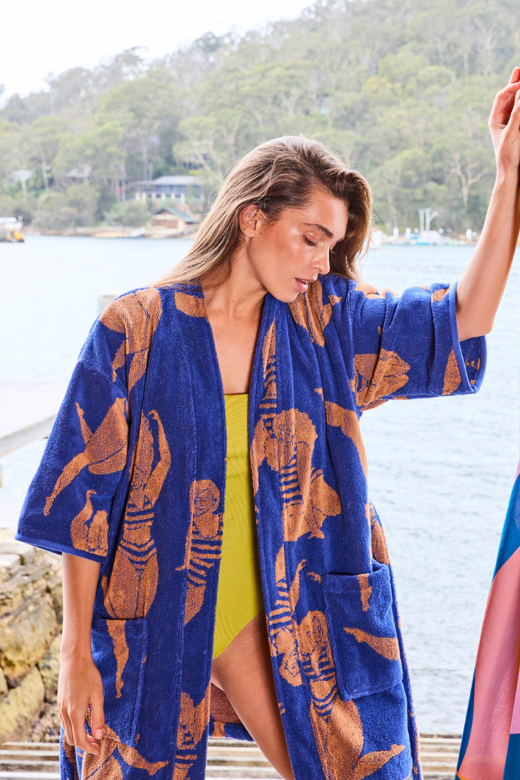 Sun Kissed Terry Mini Robe