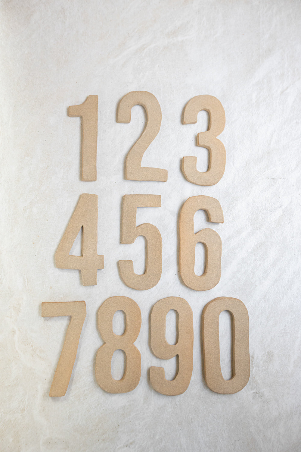 Raw Ceramic Numbers