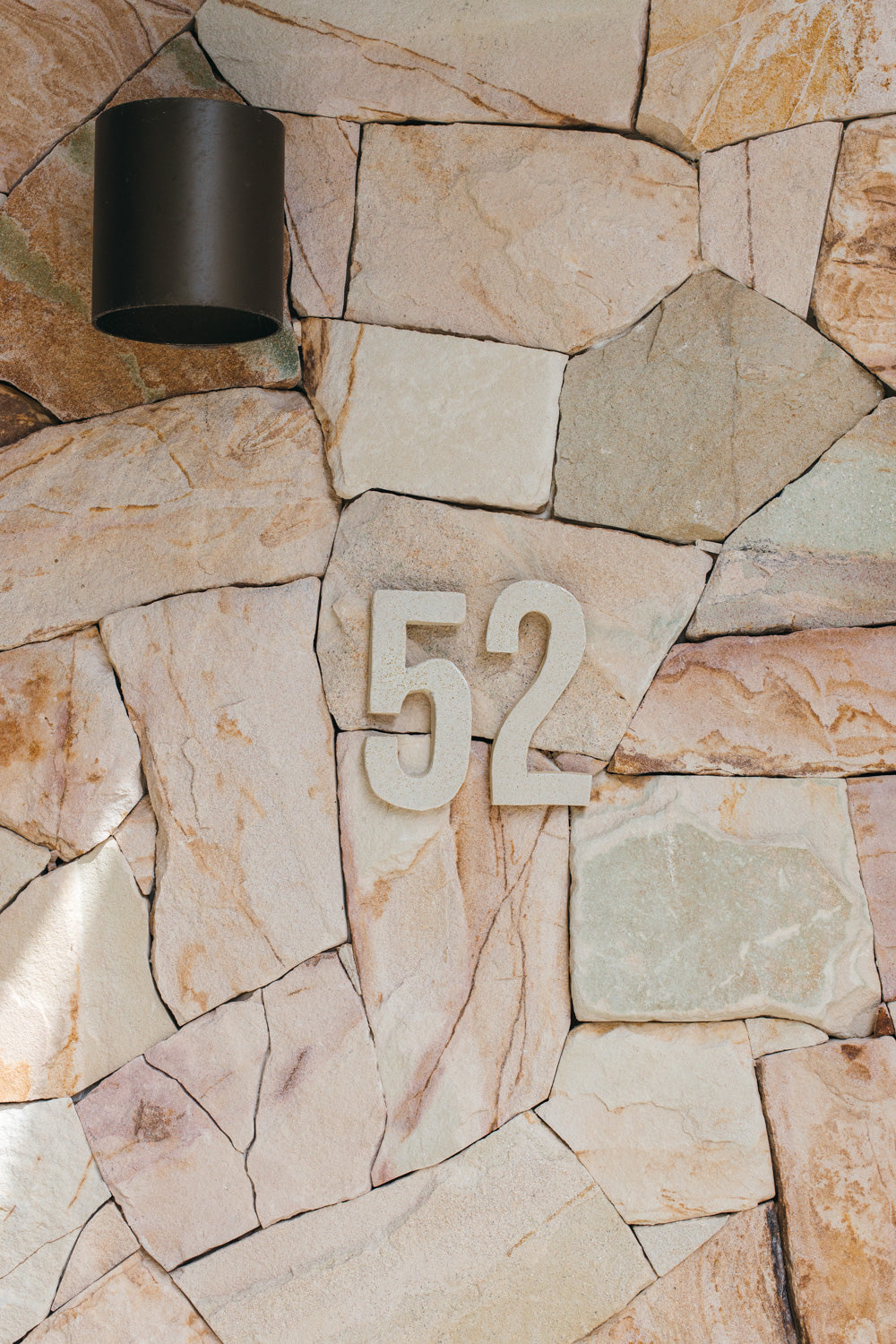 Glazed Ceramic Numbers