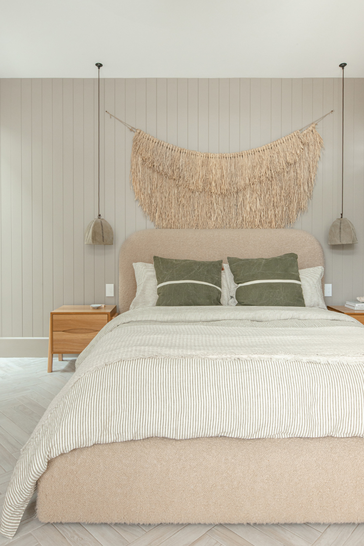 Olive Stripes 100% Linen Quilt Cover