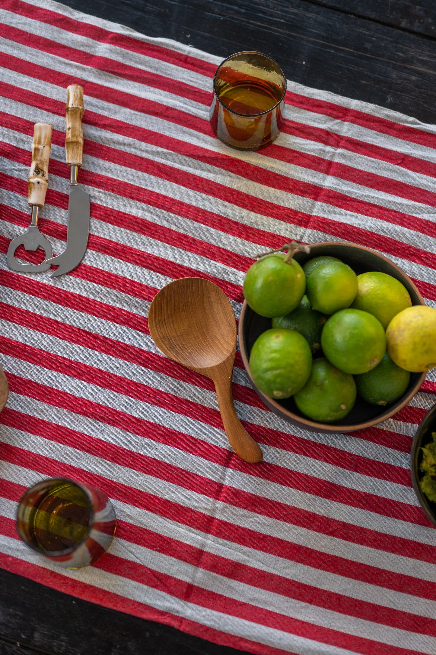 Tio Teak Serving Spoon