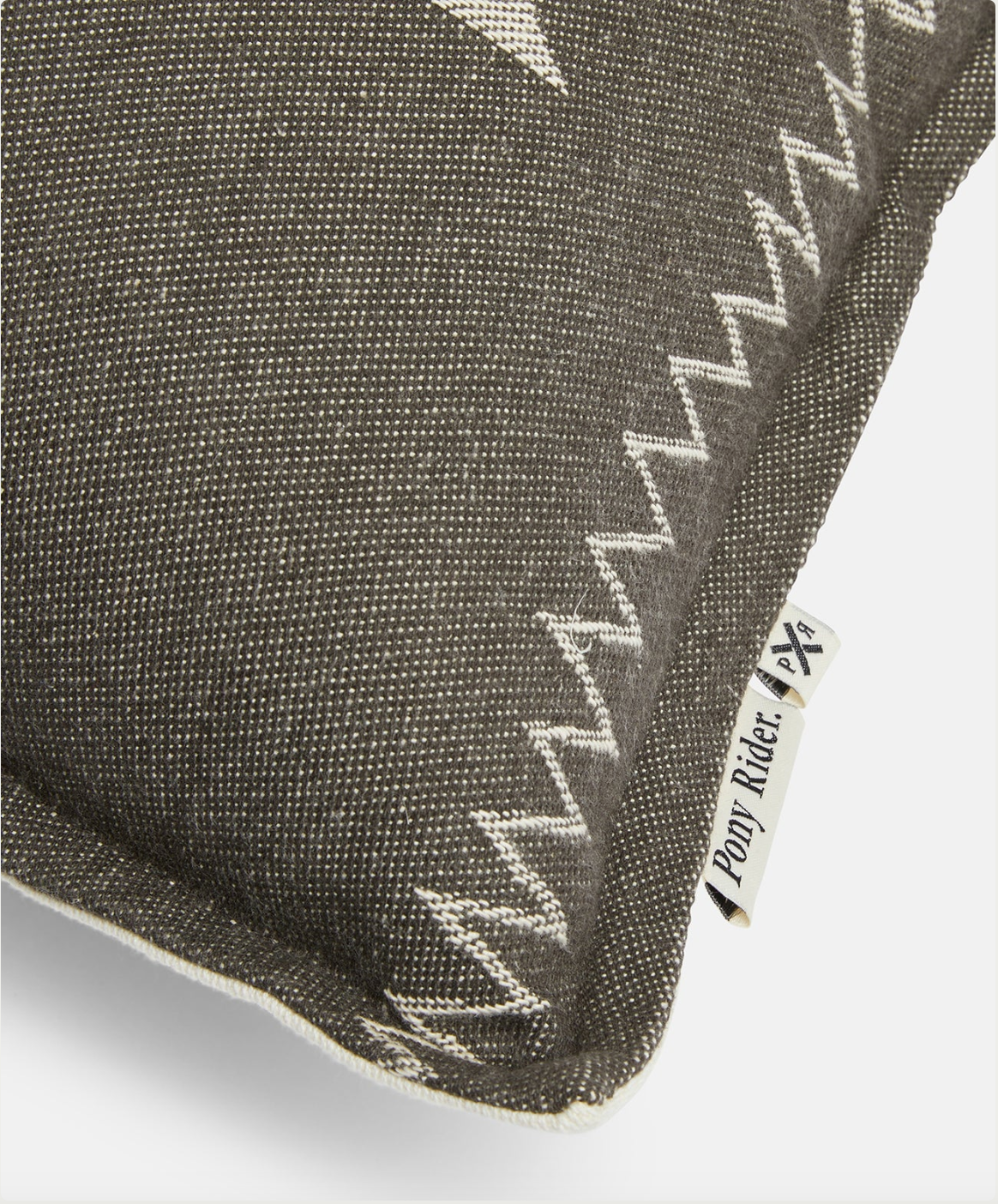 Haymaker Cushion Cover, Coal