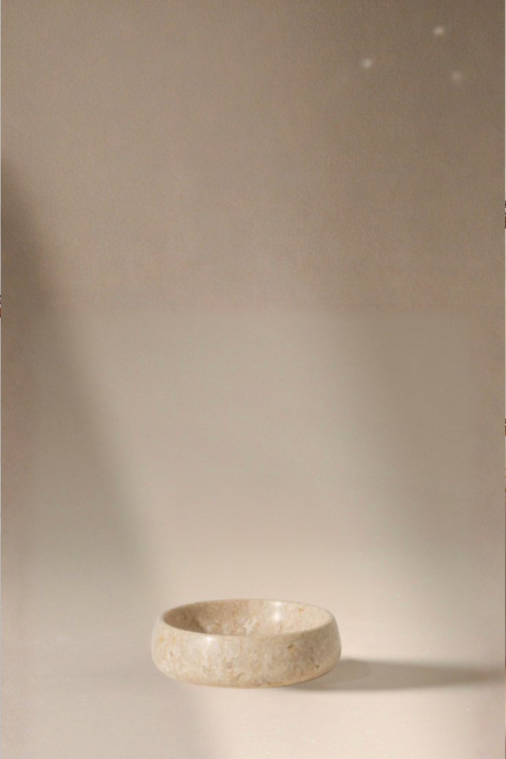 Travertine Dish