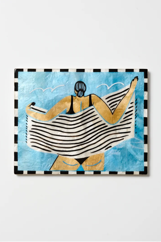 Beach Day Wall Art Towel Off