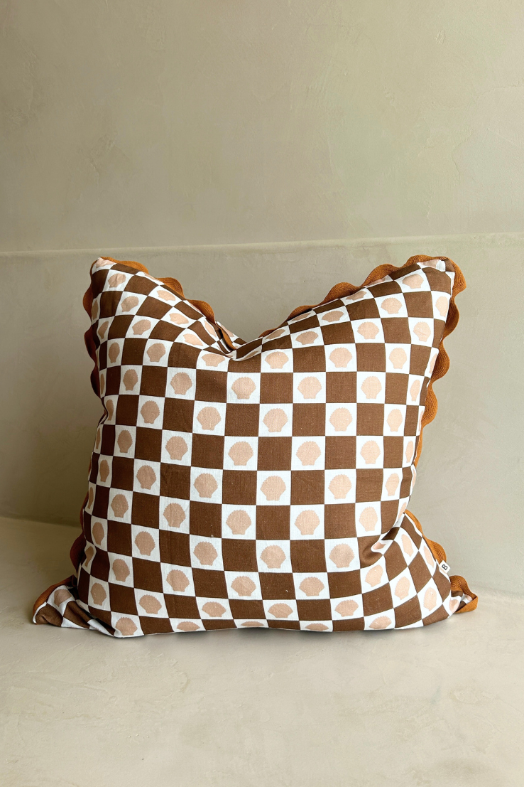 Shell Check, Buff Rust – KK Homewares
