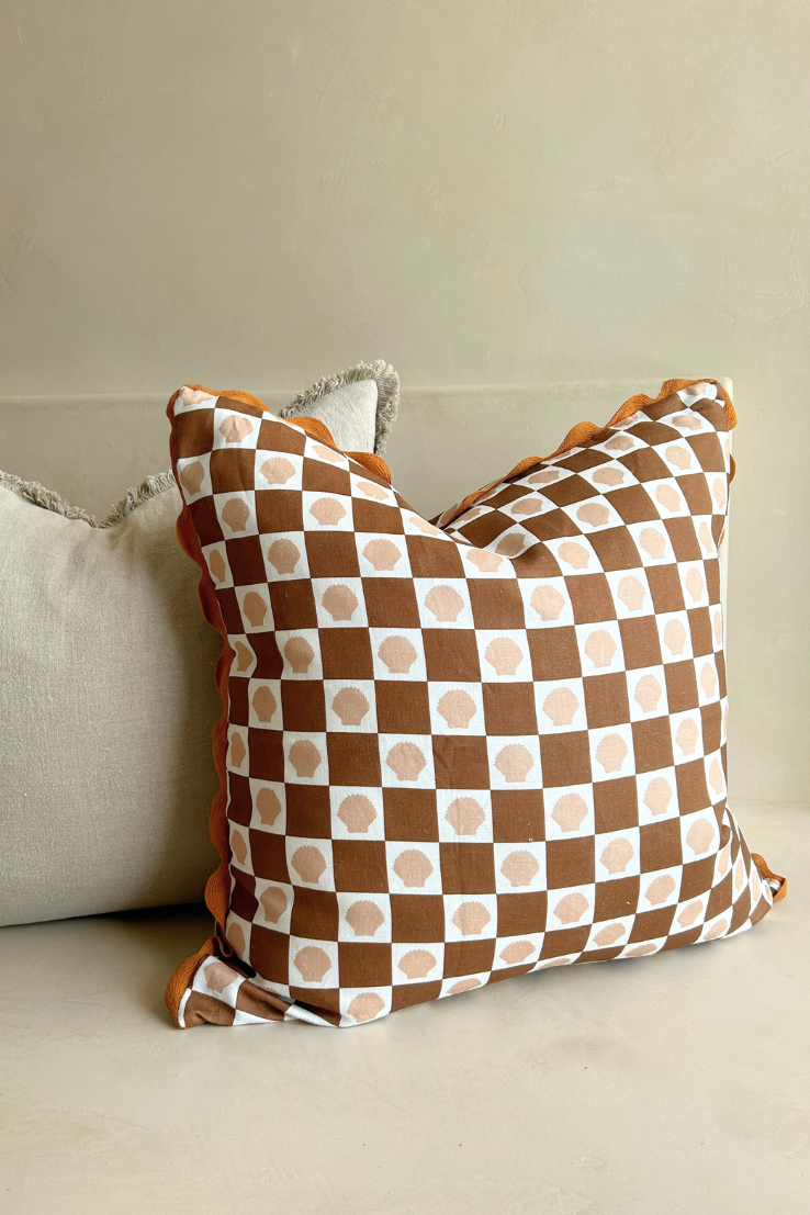 Shell Check, Buff Rust – KK Homewares