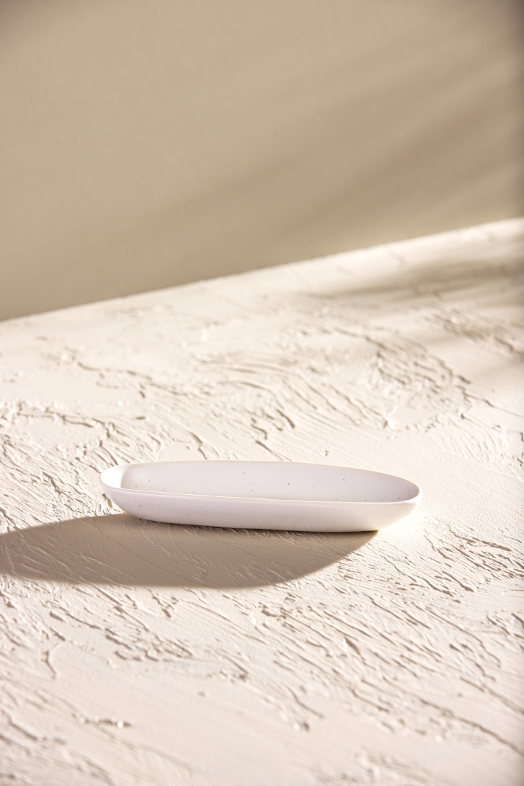 The Collector Ceramic Incense Holder, White