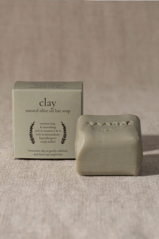 Olive Oil Bar Soap, Clay