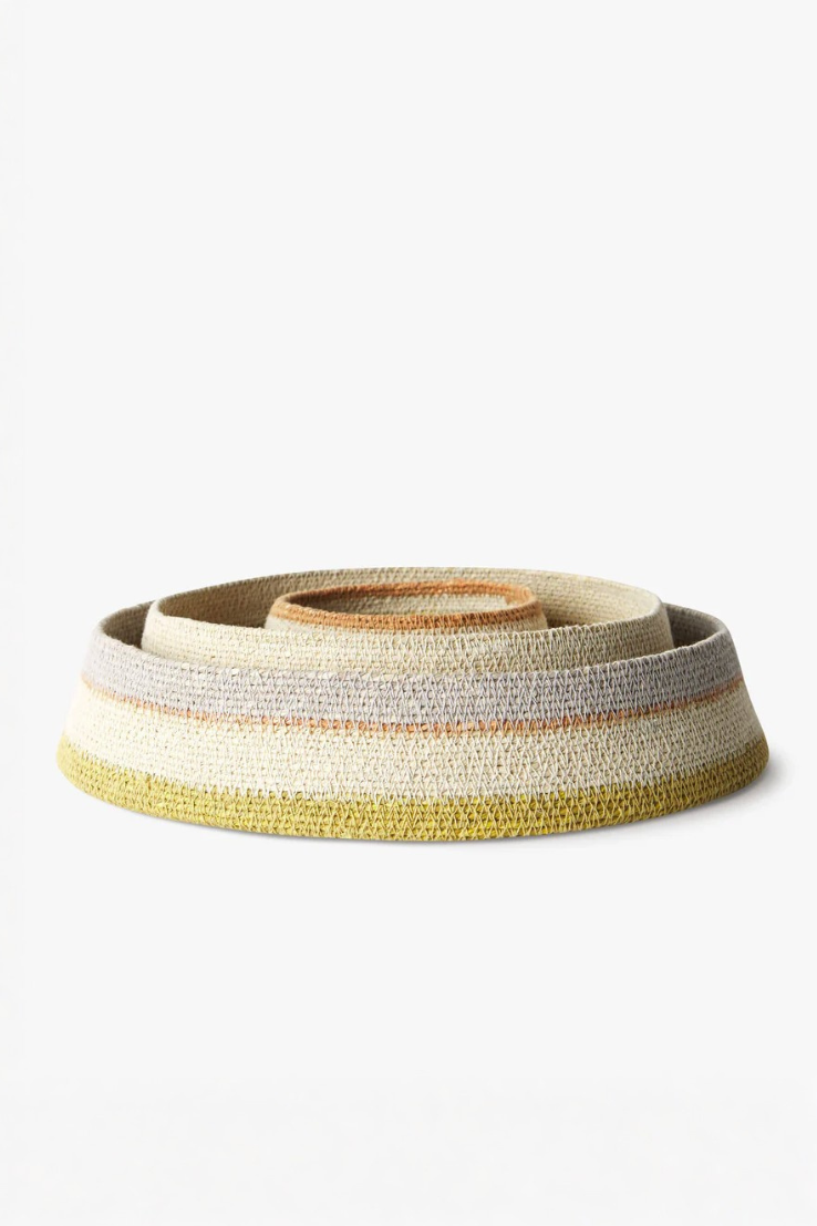 Woven Basket Trio