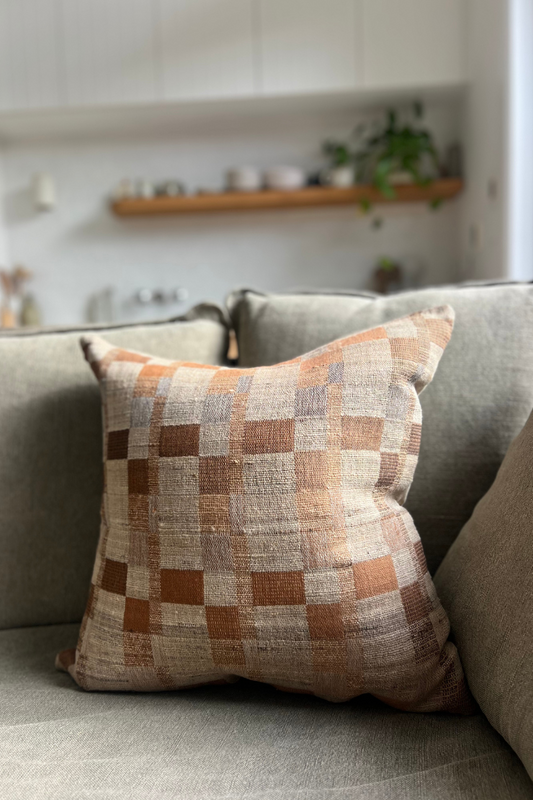 August Wool & Silk Cushion