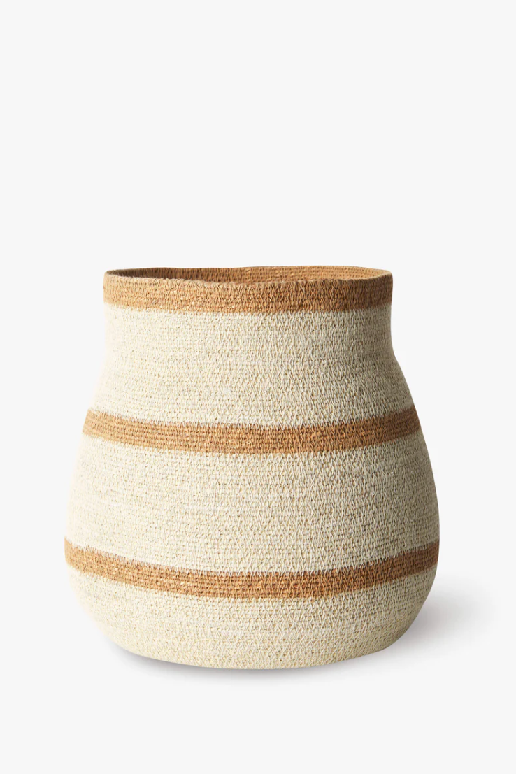 Tan Woven Basket
