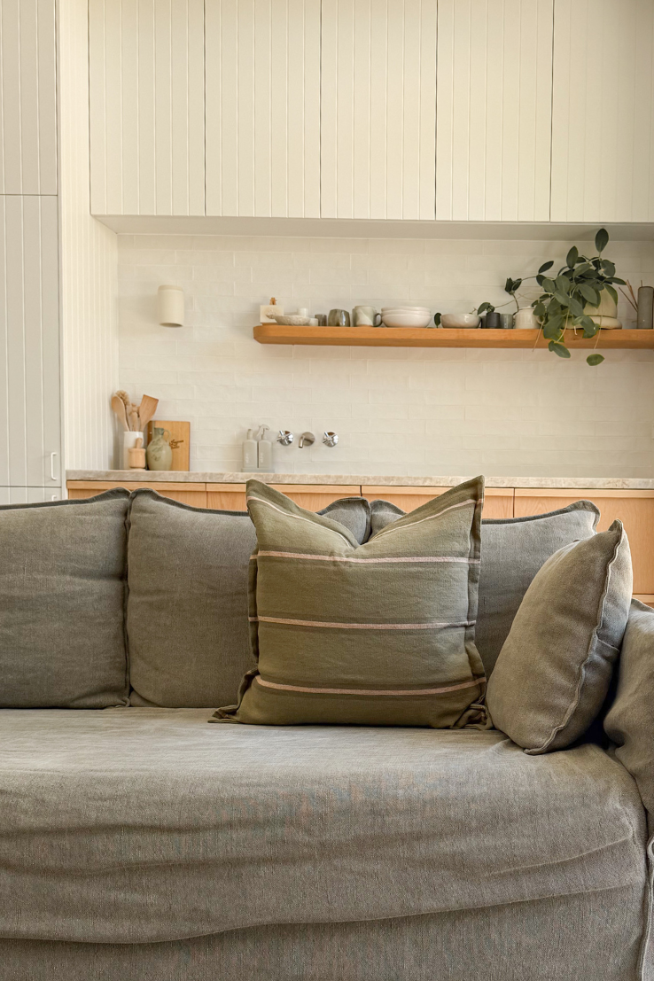 Safari Striped Cushion