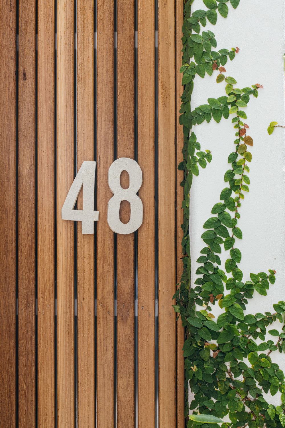 Glazed Ceramic Numbers