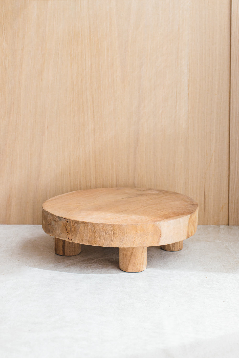 Eka Teak Footed Tray