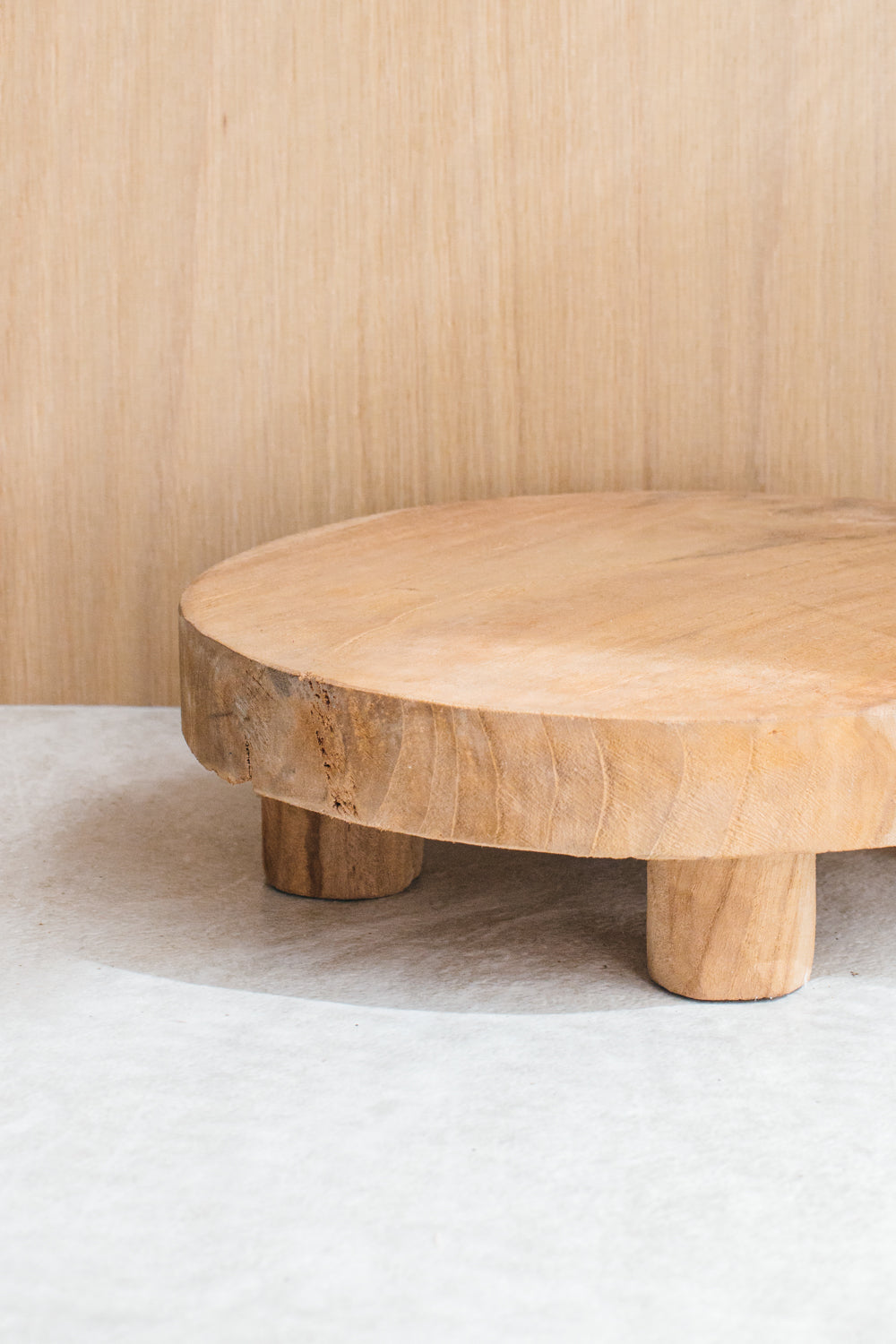 Eka Teak Footed Tray