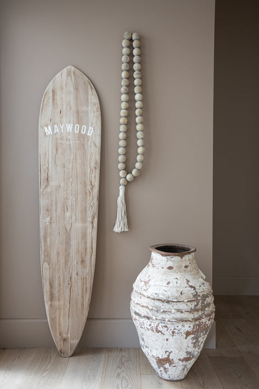 Wooden Beaded Wall Hanging