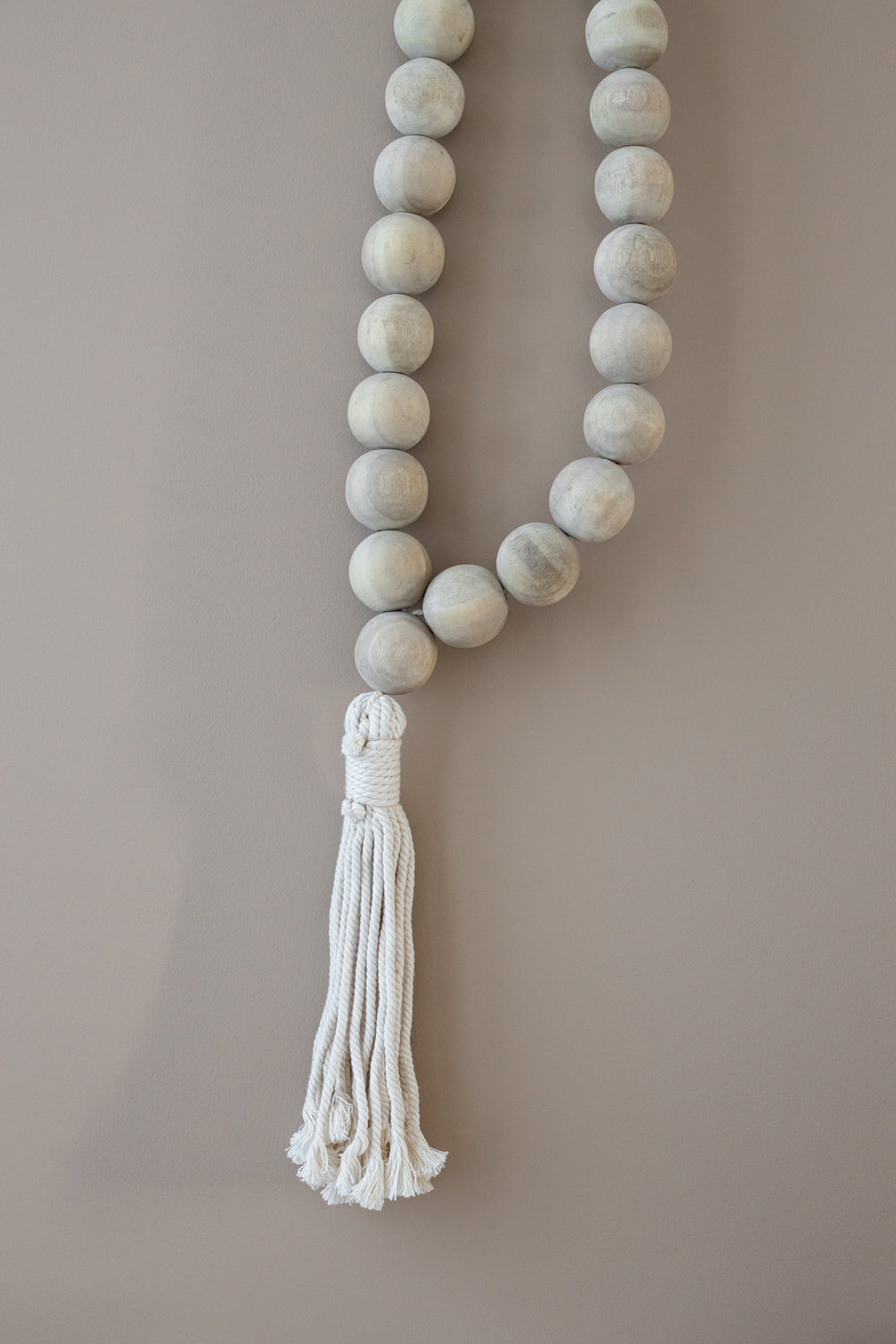Wooden Beaded Wall Hanging