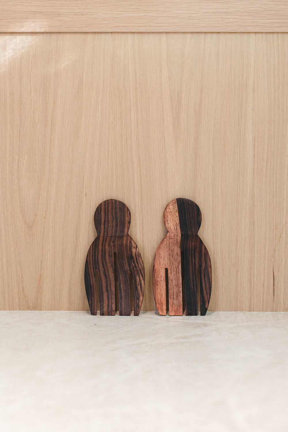 Sono Wood Salad Servers