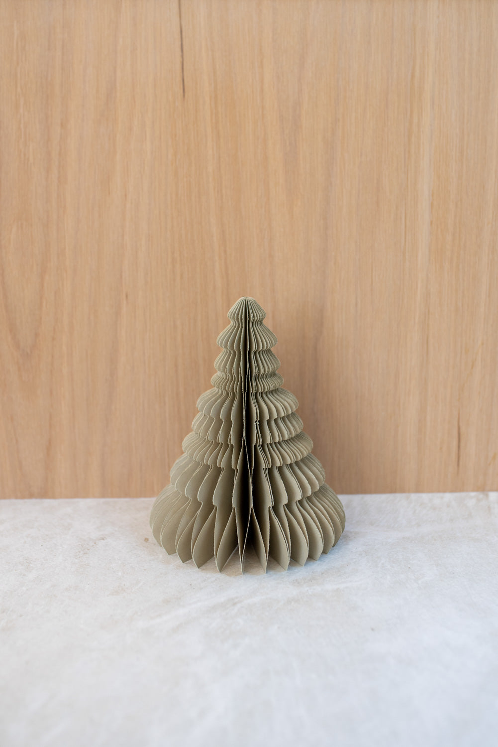 Standing Christmas Tree Ornaments, Linen
