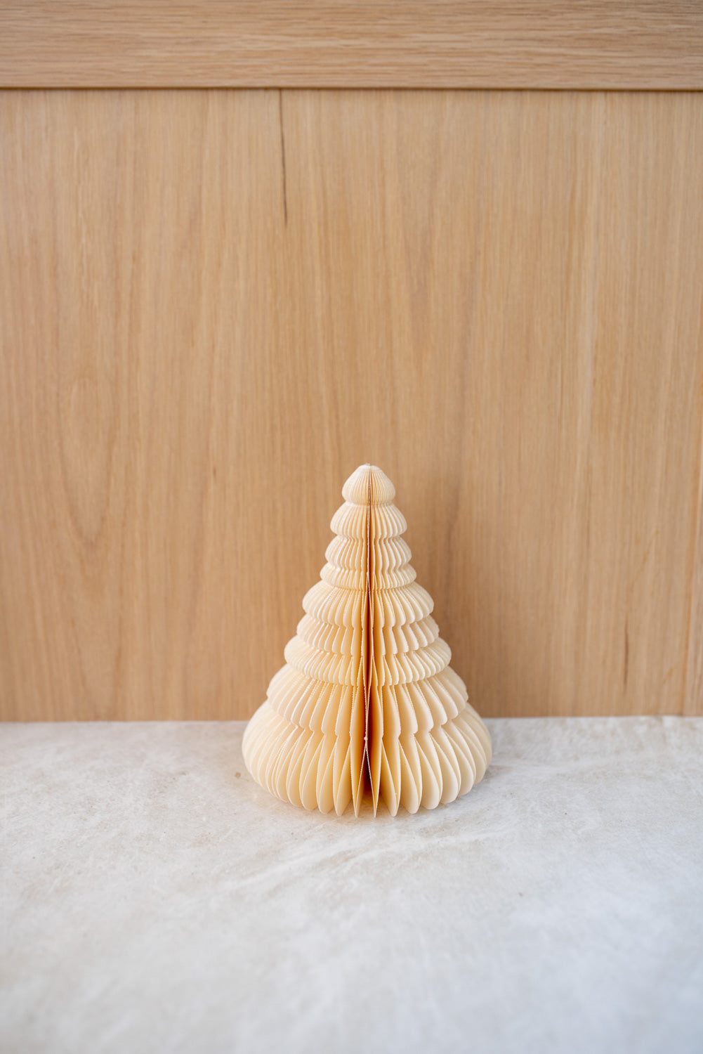Standing Christmas Tree Ornaments, Off White